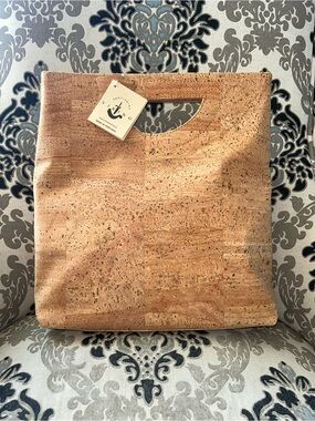 Cork purse handbag tote Bag Made in Portugal Corticeira Viking Boho eco friendly